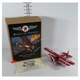ERTL Texaco Wings of Texas 1931 Stearman BiPlane,