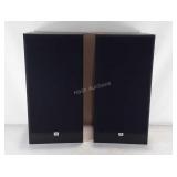 Two JBL G300 speakers.