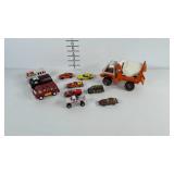 Older toy car group: 1975 Gabriel Cement truck, 3