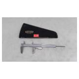 Craftsman 6" caliper with leather case, made in