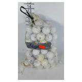 Golf balls, 100 used balls, various brands