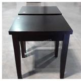 Pair of Home Goods Side End stands, dark color