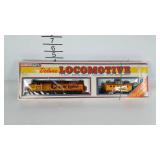 Life-Like HO locomotive and caboose, Chessie