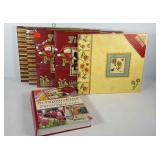 Scrapbooking albums (5) and a reference idea book