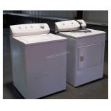 Two Clothing Appliances, Washer and Dryer,