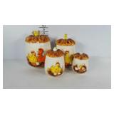 Canister set, Sears, Roebuck and Co., chicken