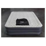Coleman queen air mattress, double high, with