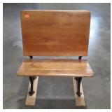 Early School Desk Seat