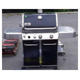 Weber sear Station Grill, missing parts, has