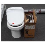 Smart budget toilet seat,  bowl tank remodel piece
