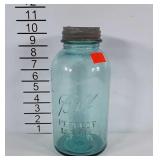 #13 Ball Perfect Mason half gallon jar with zinc