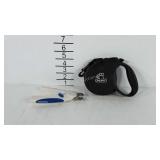 Dog care lot. Top paw retractable leash, and