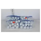Golf balls, used balls, 48 Pinnacle and 48 Top