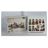 12 piece nativity set in original box.  Figur3s