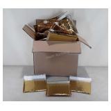 Decorative bubble wrap envelopes, 6" × 6.5".