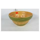 Pottery mixing bowl by at home America, 10"