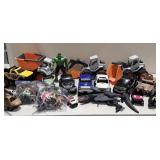 Large collection of toys. Little tikes tractors,