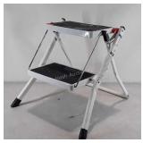 Polder 2-step folding step stool, has paint