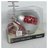 Riddell NFL mini helmet, National Guard