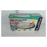 Aurora compact office paper Shredder, tested and