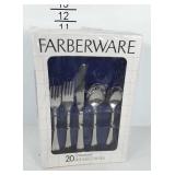 Farberware flatware, service for eight in