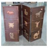 Childs room Divider Screen, Asian themed, one