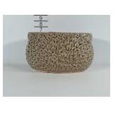 Heavy stoneware planter. Nice condition.