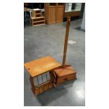 Two pieces. Child size hall tree (one broken