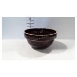 9" stoneware bowl, has a few small chips.