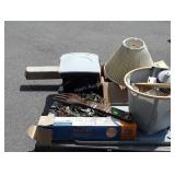 Skid lot of Montgomery Wards decorative Traverse