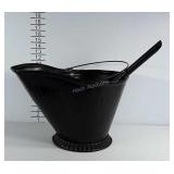 Coal bucket with shovel. Nice condition.