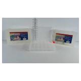 3 Craft Keeper boxes with dividers.