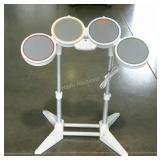 Rockband drum set for gaming.