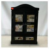 Miniature armoire,  wall hanging storage.