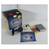 Garmin NUVI 650 GPS in box. No power cord, but