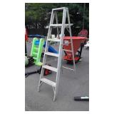 6 ft aluminum step ladder