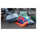 Pool floats and toys