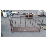 Iron window box frame