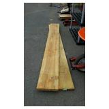 Two  boards  8ft long 11 in wide