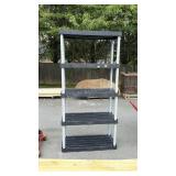 Rubbermaid poly shelf 6ft
