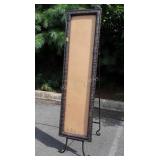 Dressing mirror frame on easel board frame, some