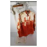 Vintage jockey silks by Pratt Saddle & Harness,