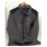 Rebook soft shell jacket size L with a corvette