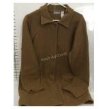 Liz Claiborne wool cover jacket size XL nice