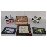 Books, mostly nicholas sparks, matted wildlife