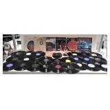 Large lot of records various genres, most without