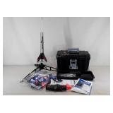 Max trax model rocket equipment with launching