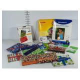 Large lot of photo paper in different sizes. Most