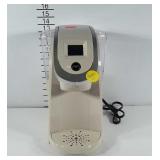 Keurig 2.0. Powers on.