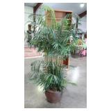 Faux plant (bamboo) in ceramic pot. 6